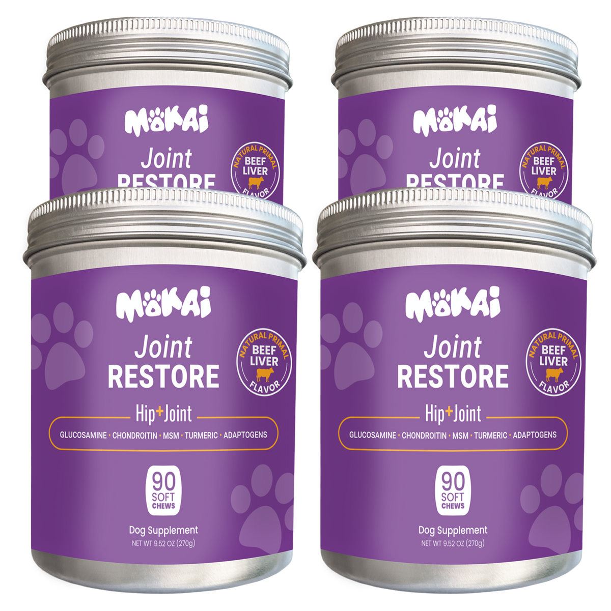 Joint Restore for Dogs: 4 Jars
