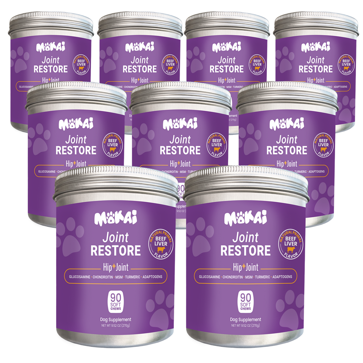 Joint Restore for Dogs: 9 Jars