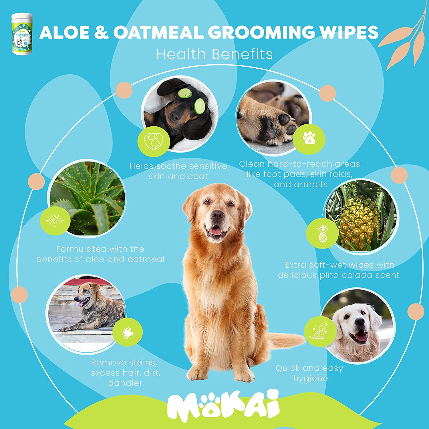 Grooming Pet Wipes